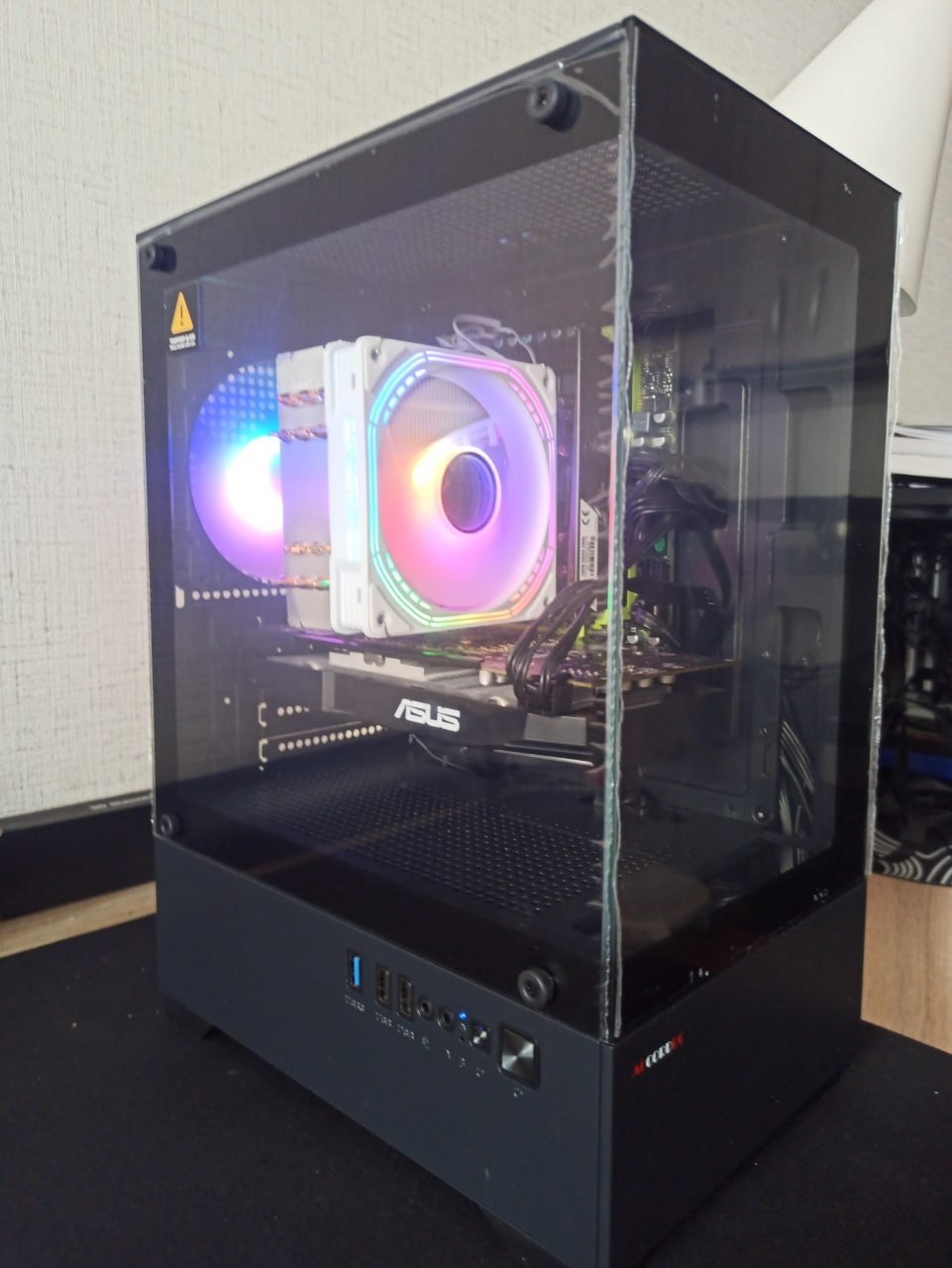 Игровой компьютер Intel Xeon e5-2650v4 + Asus DUAL RX 580 OC 4 ГБ