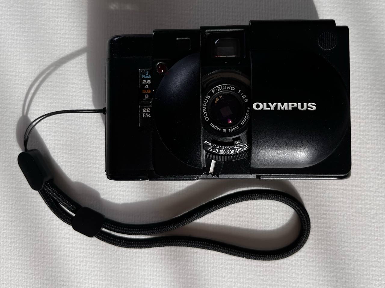 Olympus XA + A16 Flash