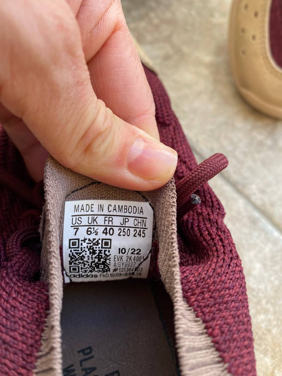 Кроссовки Adidas OZELIA KNT, размер 40