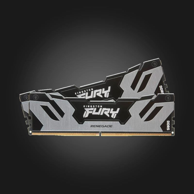 Kingston FURY Renegade Silver 96GB (2×48GB) DDR5 6000MHz CL32