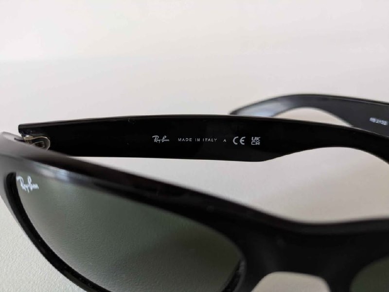Очки Ray-Ban Original Wayfarer Classic (Polished Black / G-15 Green)