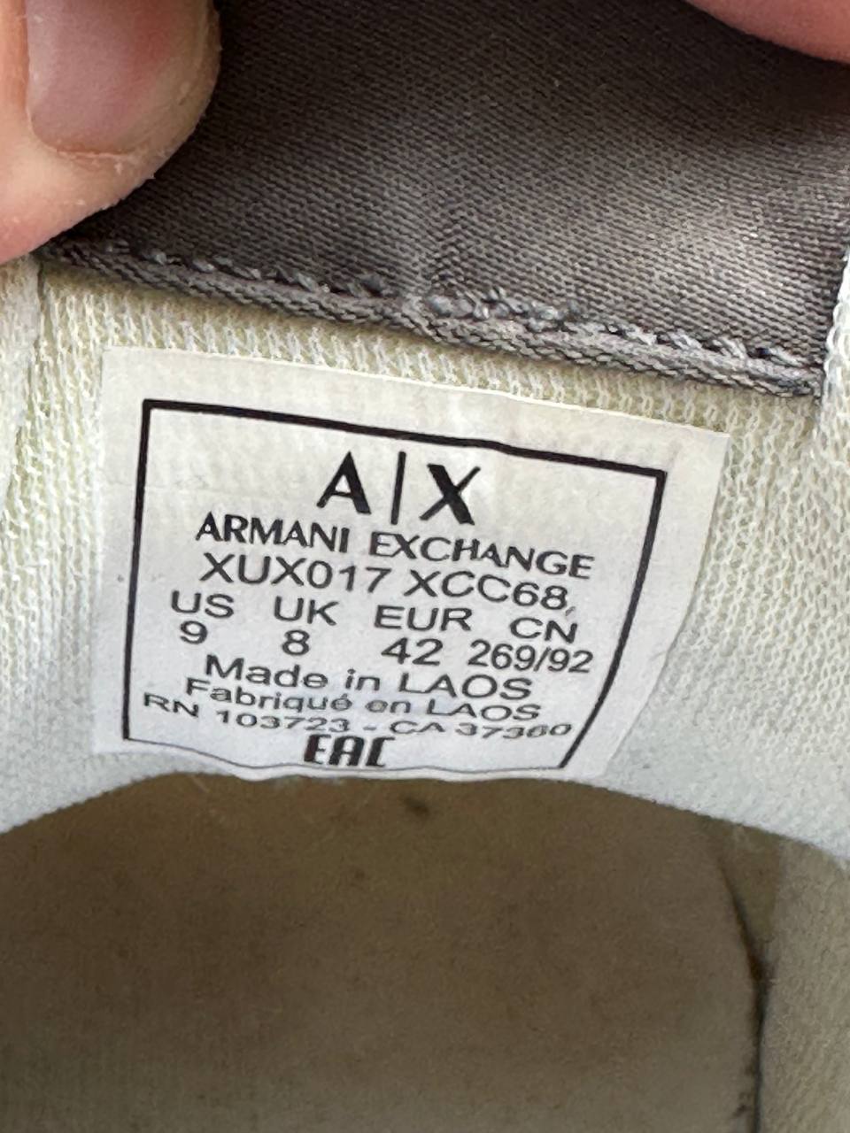 Кроссовки AX, надевались 1 раз