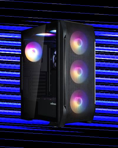 Корпус Zalman N7 Plus V2 + блок питания DeepCool PF650X 650W