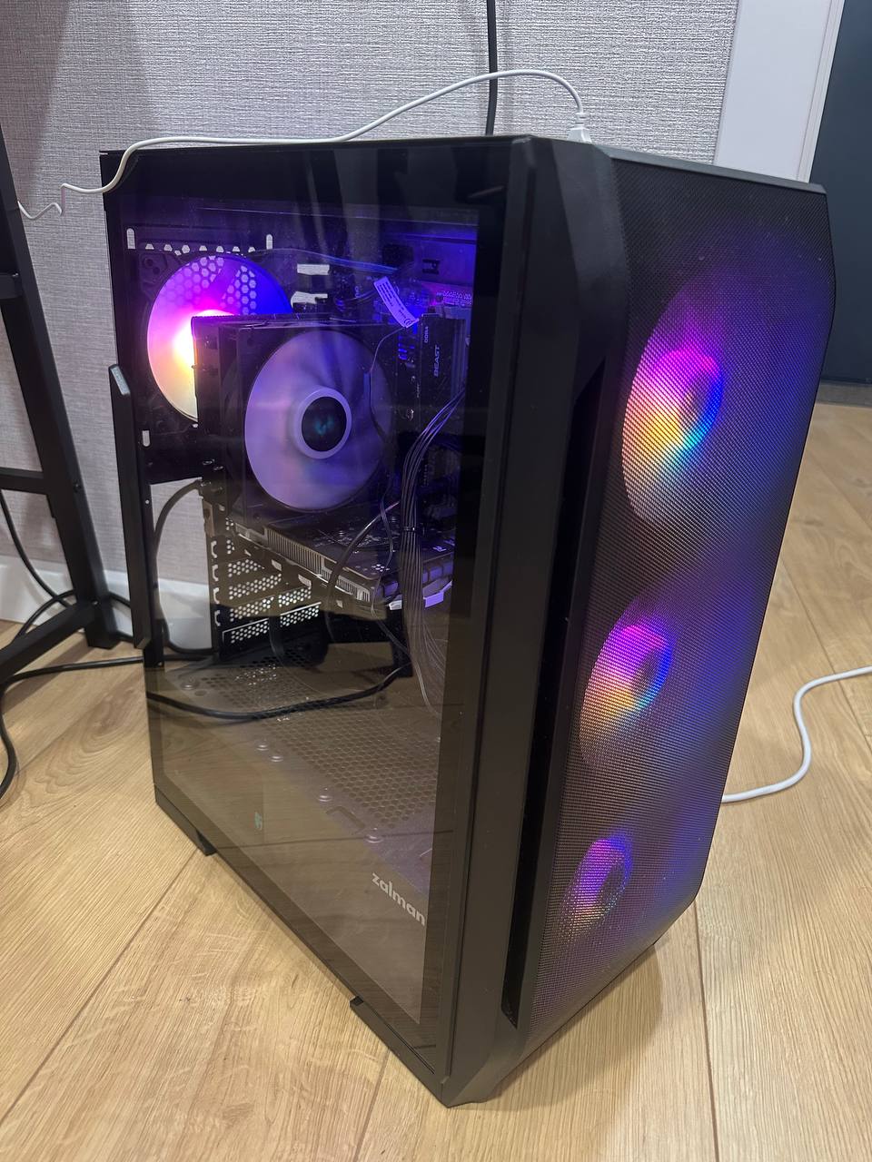 Корпус Zalman N7 Plus V2 + блок питания DeepCool PF650X 650W
