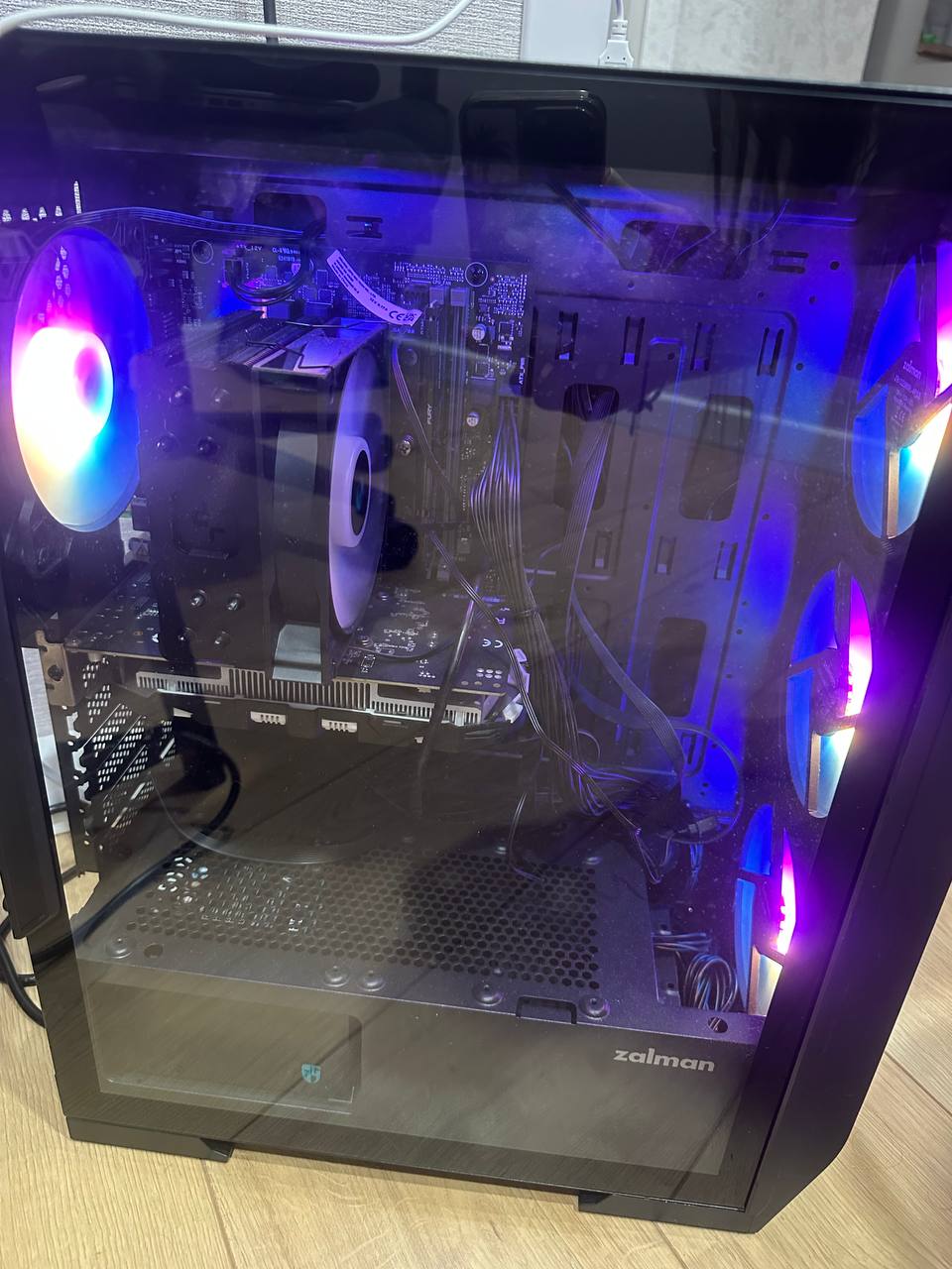 Корпус Zalman N7 Plus V2 + блок питания DeepCool PF650X 650W
