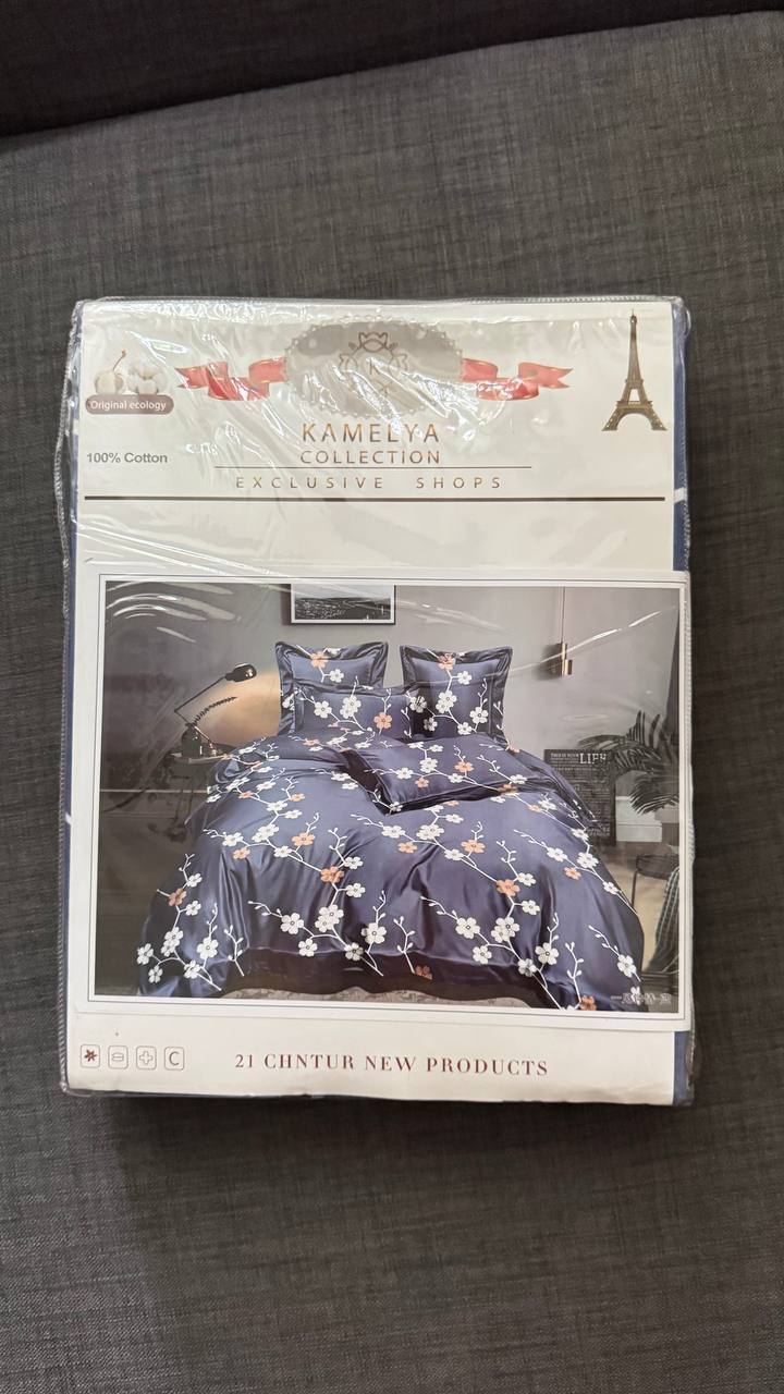 Постельное бельё Kamelia Collection, 200×230 см, 4 предмета