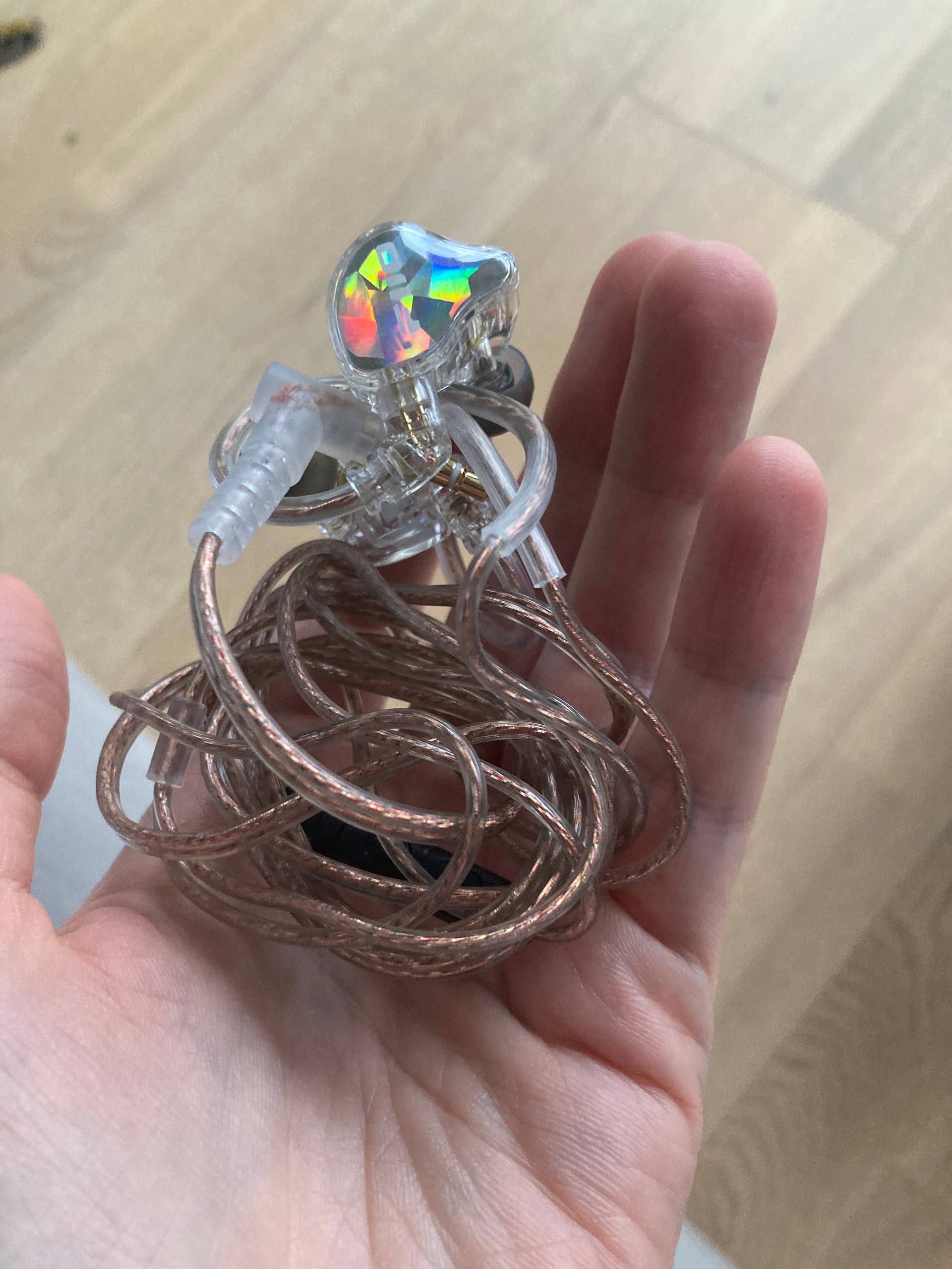 Ушные мониторы FIIO JD10 Transparent