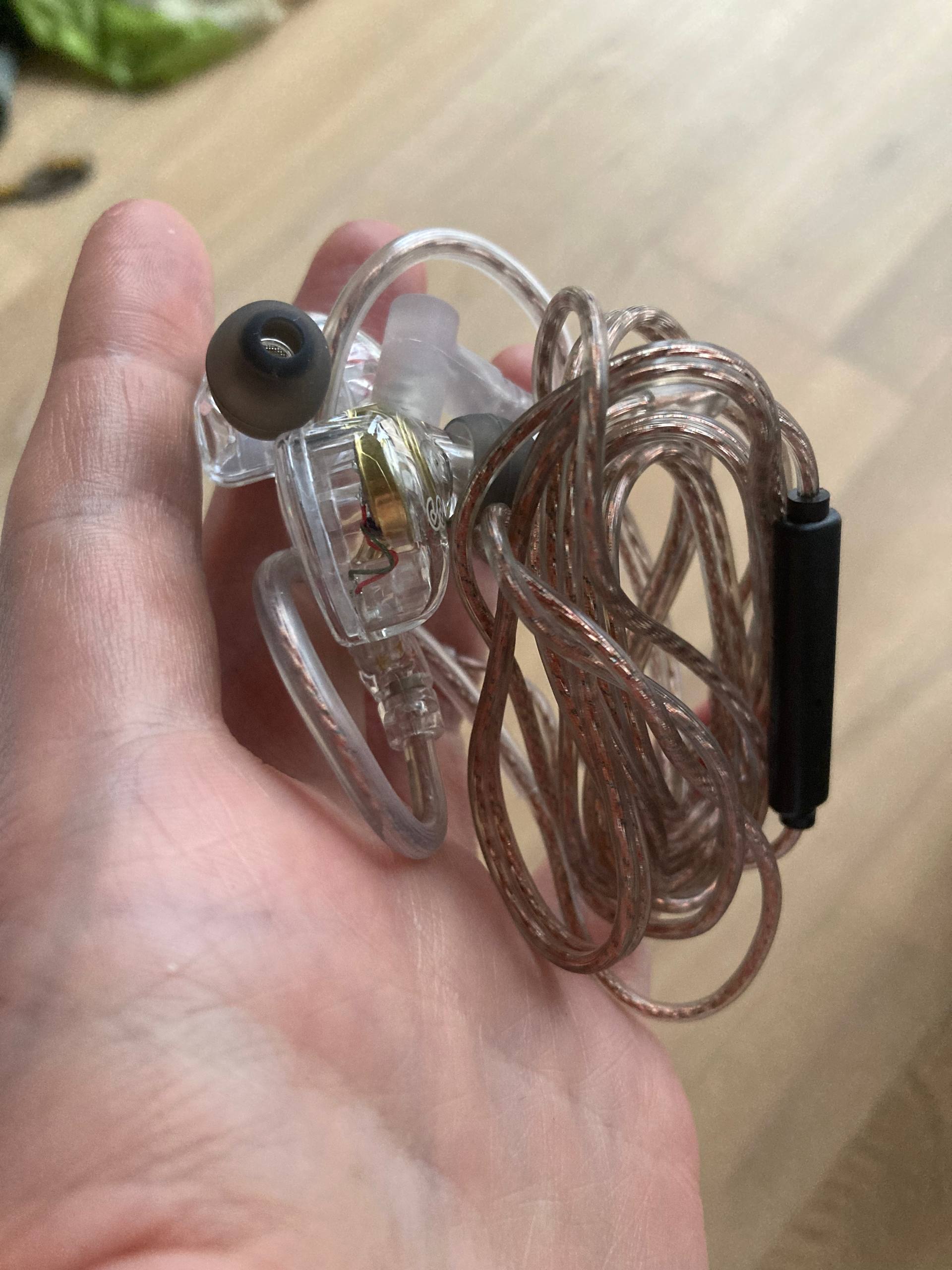 Ушные мониторы FIIO JD10 Transparent