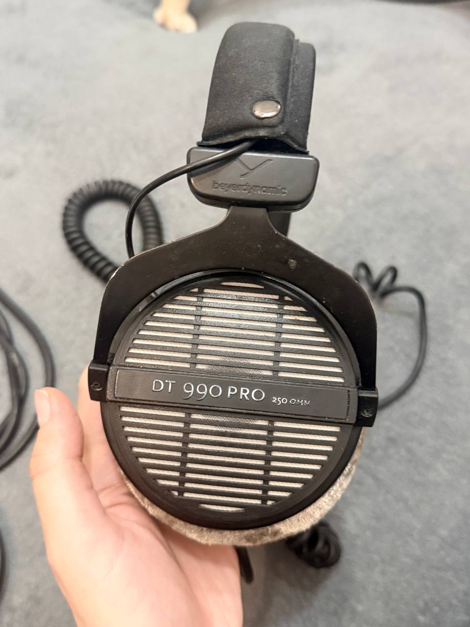 Сетап для звука/подкастов: Beyerdynamic DT 990 Pro + AKG P120 + Universal Audio 
