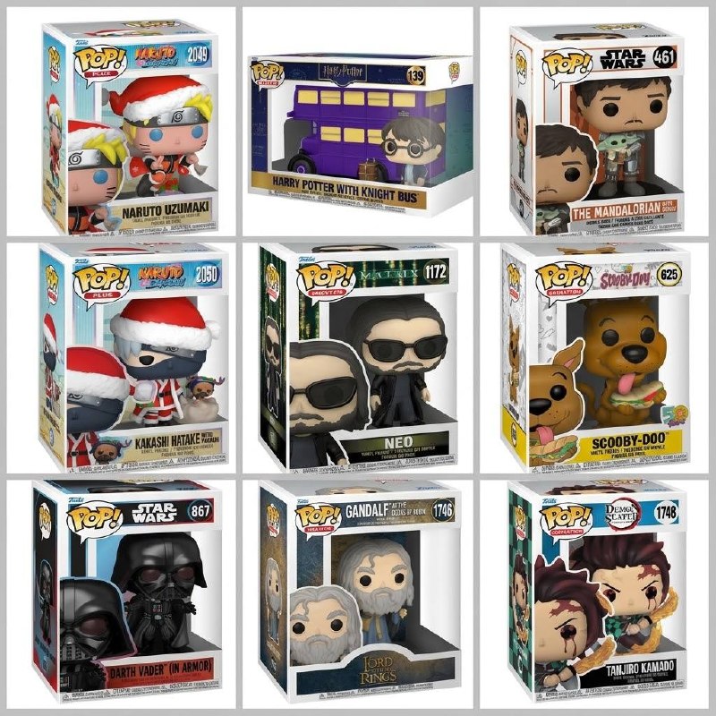 Фигурки Funko Pop (Marvel, DC, Harry Potter, Star Wars, аниме)