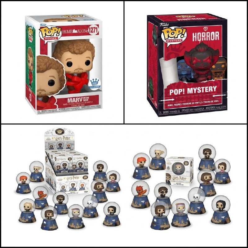 Фигурки Funko Pop (Marvel, DC, Harry Potter, Star Wars, аниме)