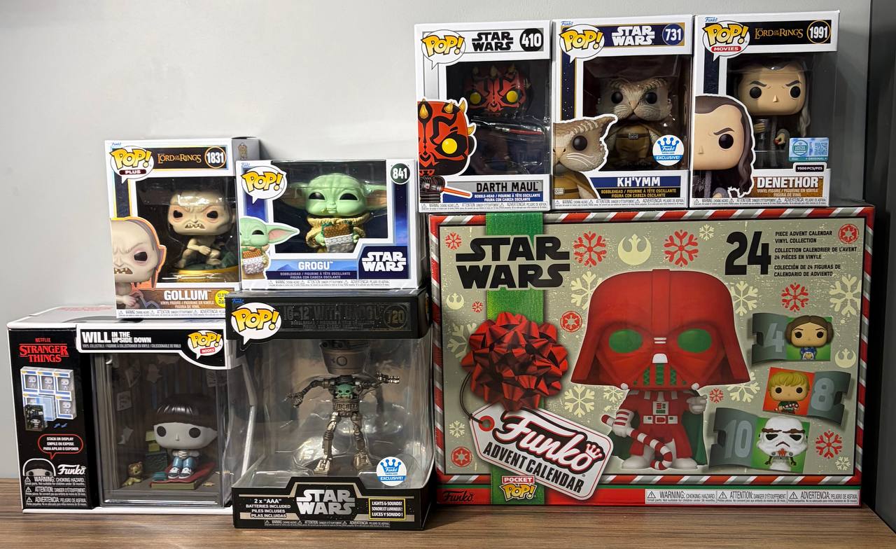 Фигурки Funko Pop (Marvel, DC, Harry Potter, Star Wars, аниме)