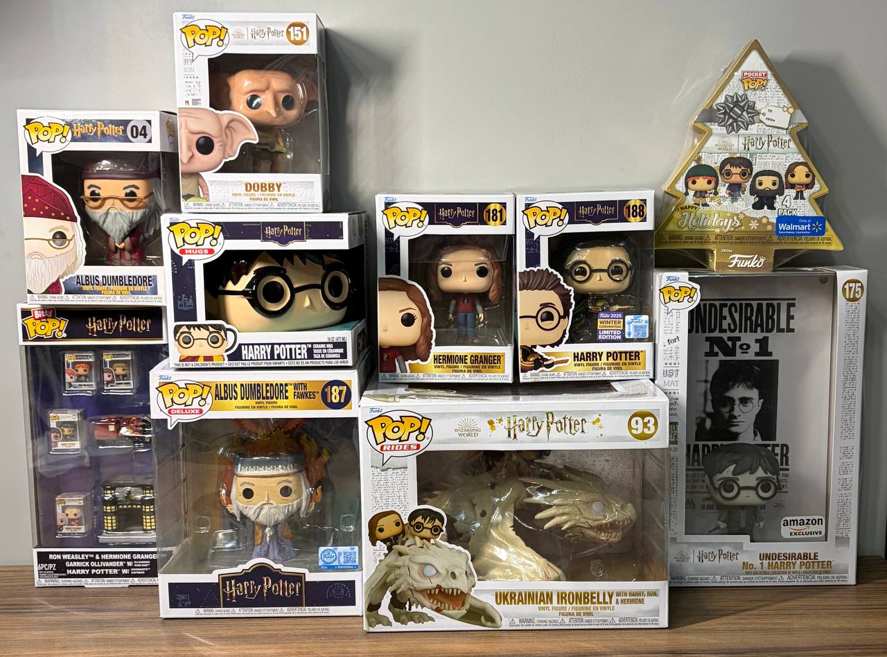 Фигурки Funko Pop (Marvel, DC, Harry Potter, Star Wars, аниме)