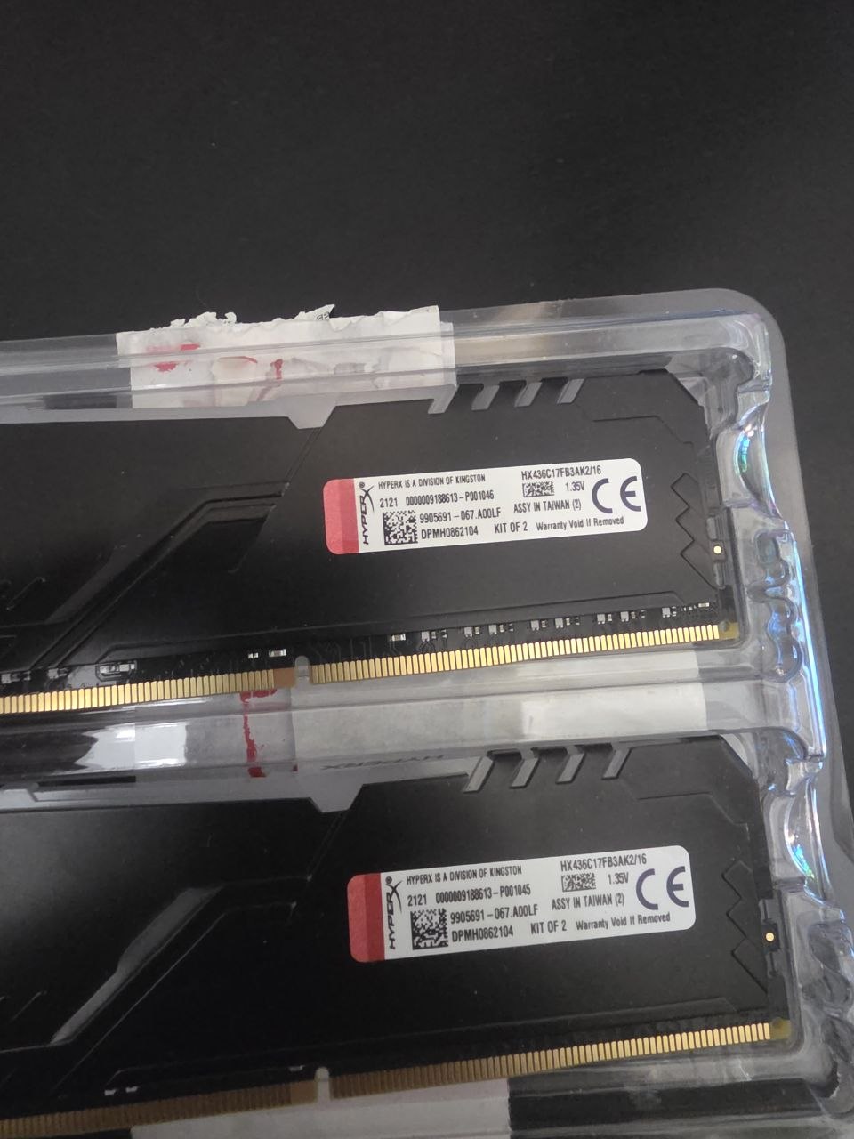Оперативная память HyperX Fury RGB 16GB (2x8GB) DDR4-3600