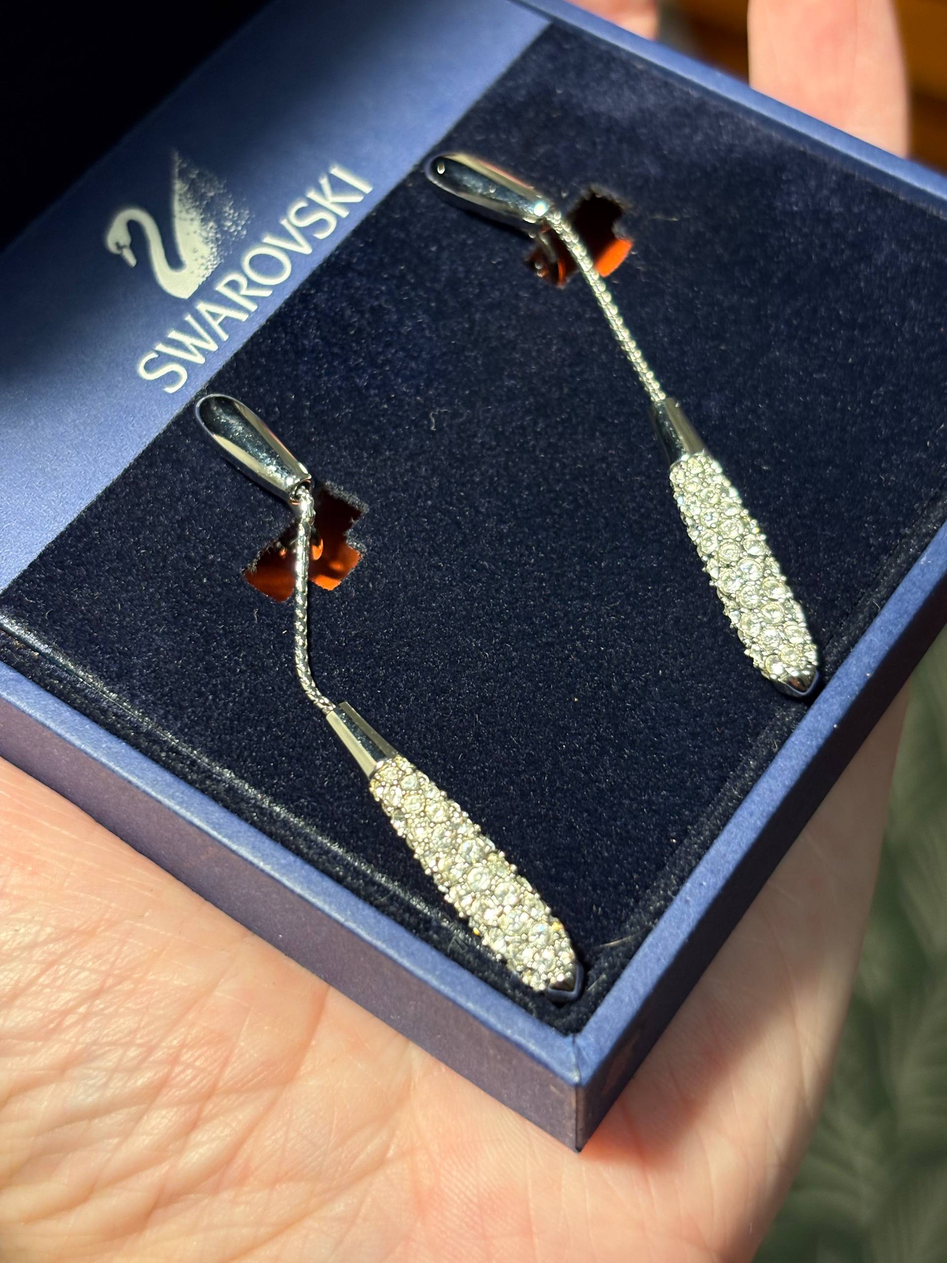 Клипсы Swarovski