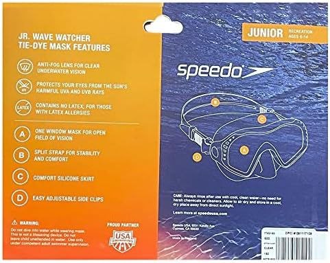 Маска для дайвинга и снорклинга Speedo Expanded View Mask JR (6-14 лет)