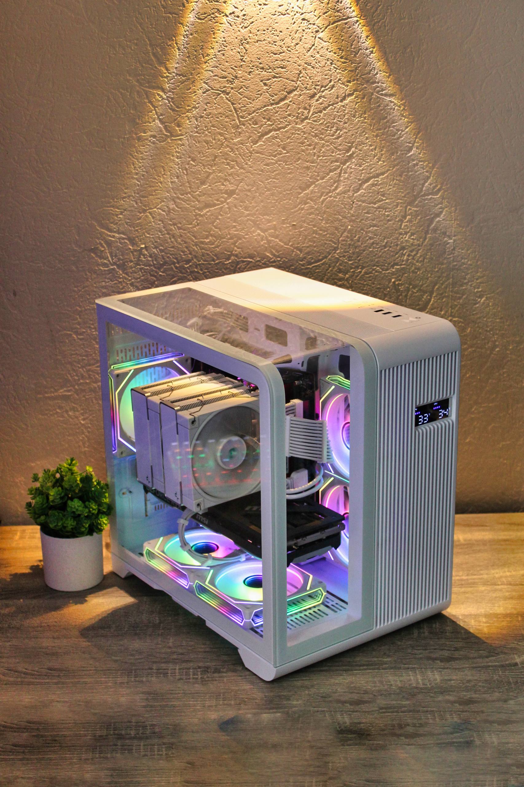 Игровой компьютер Intel Core i5-14400F + MSI RTX 4060 Ventus 3X