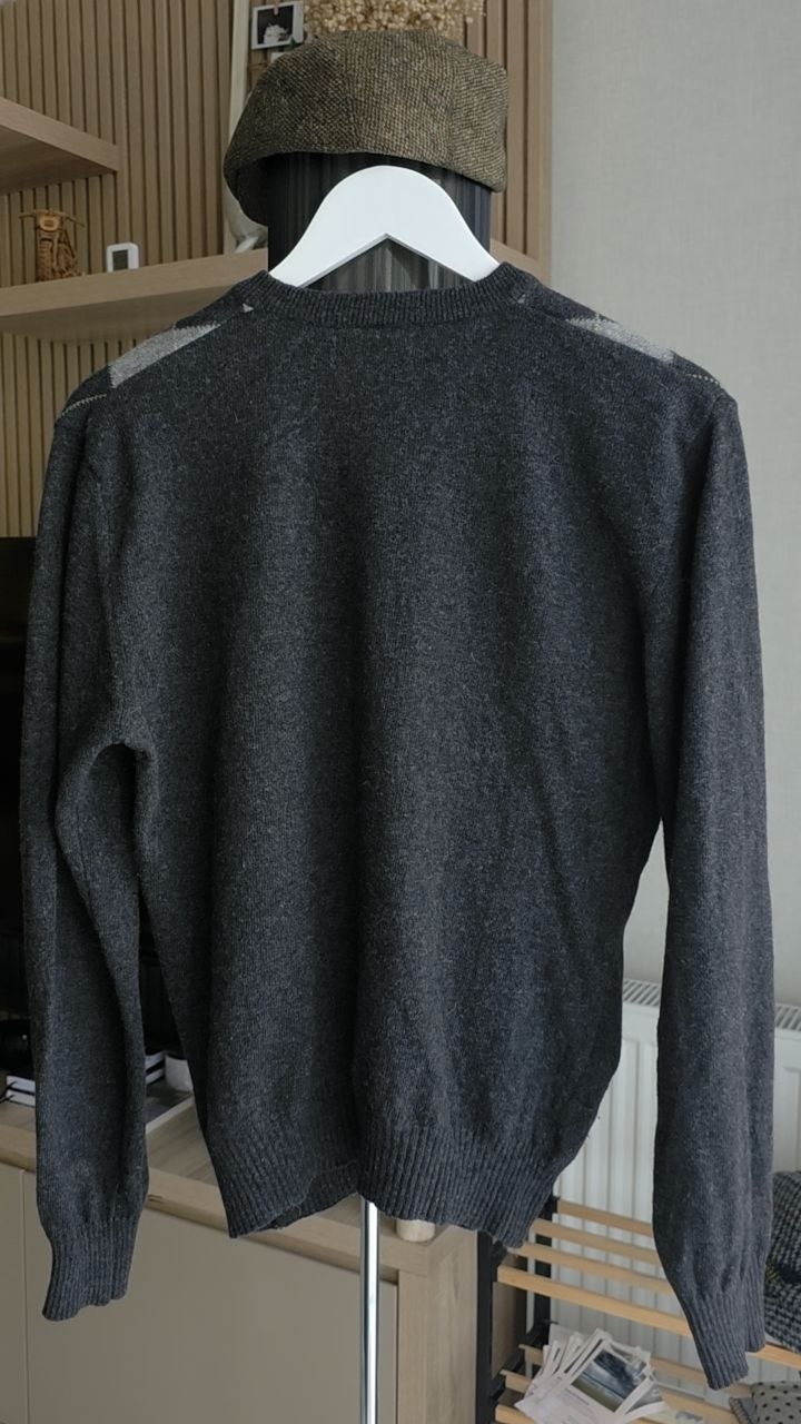 Винтажный шерстяной свитер Zara Man, размер M