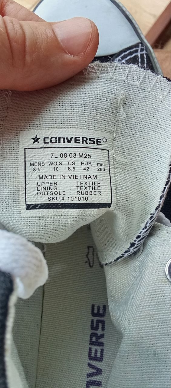 Кеды Converse размер EUR 42
