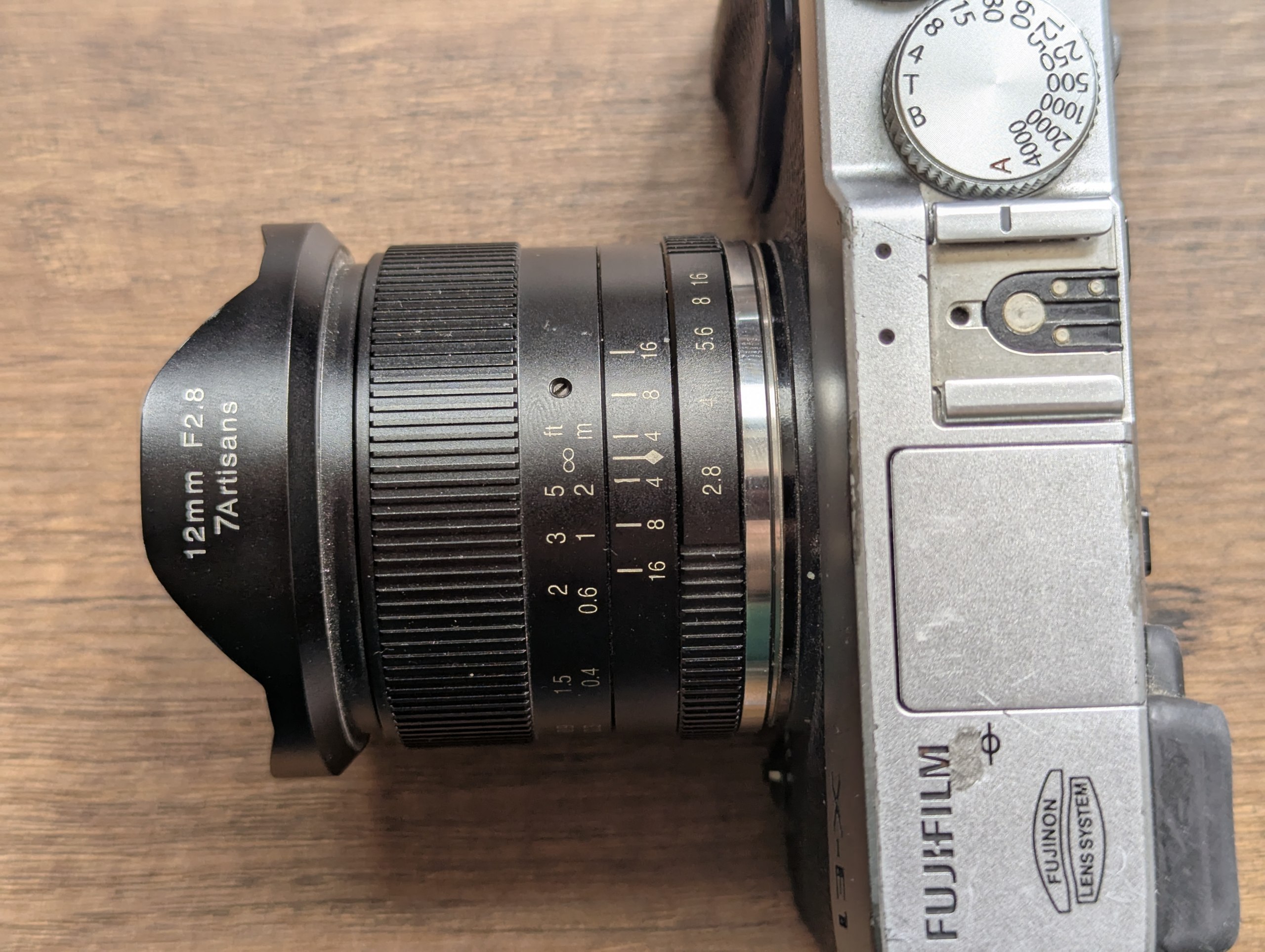 7Artisans 12mm F2.8 объектив для FujiFilm FX