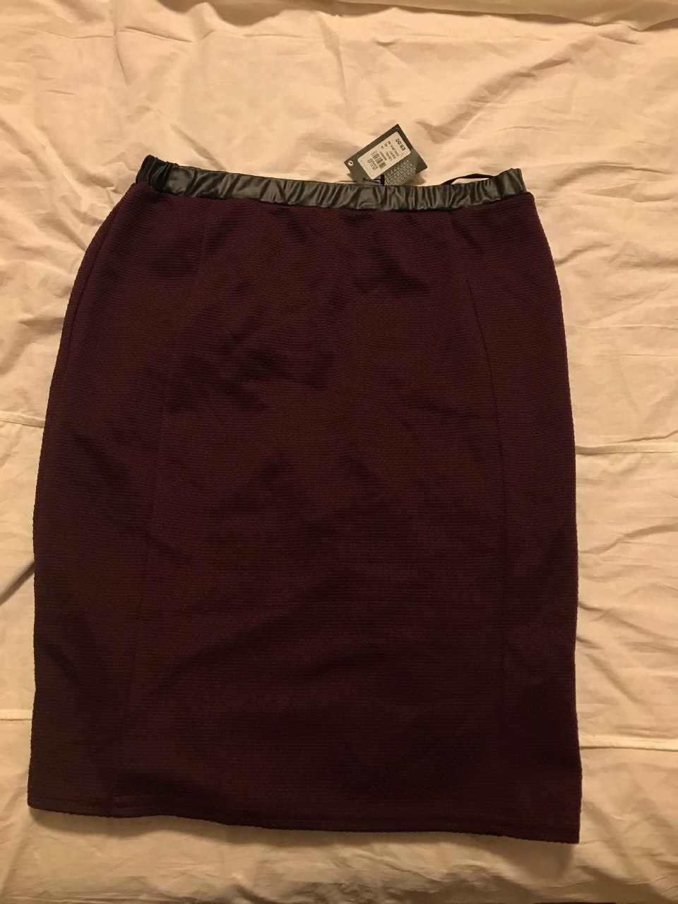 Юбка вишнёвого цвета Primark