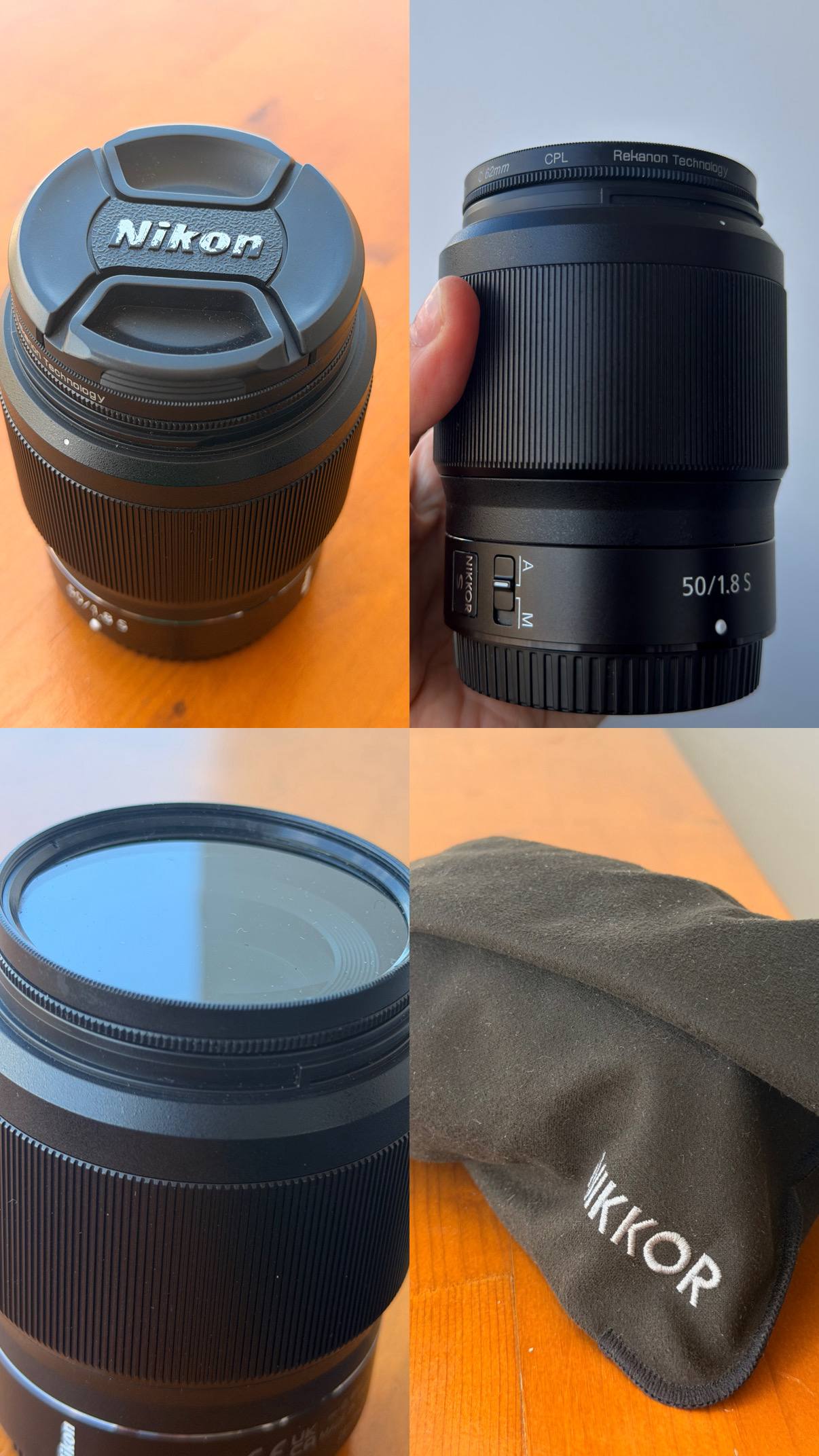 Объектив Nikon Nikkor Z 50mm f/1.8