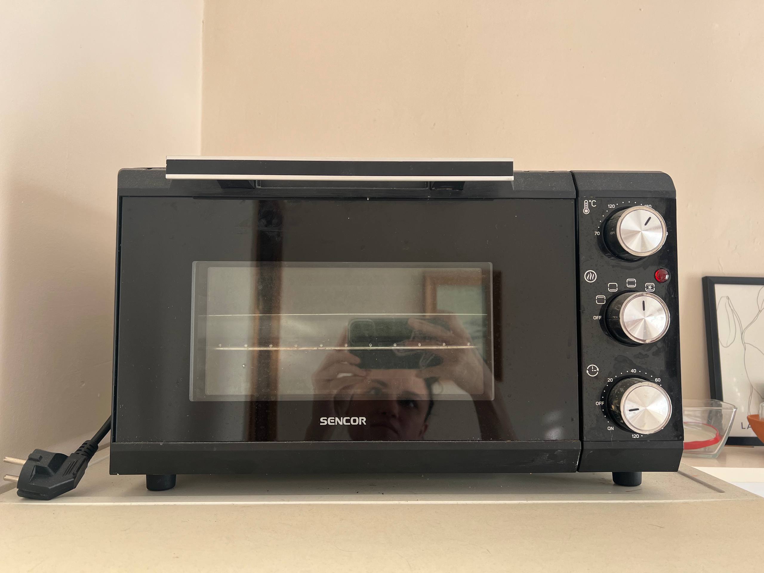 Мини-печь Sencor SEO 2000BK, 20 л, 1650 Вт