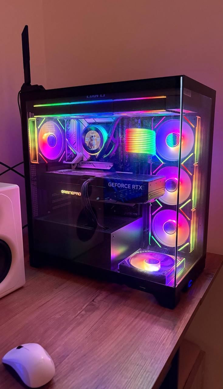 Игровой ПК: i9-14900KF, Palit RTX 5080 16 ГБ, ASUS Z790-A WIFI, 64 ГБ DDR5, 2×1 