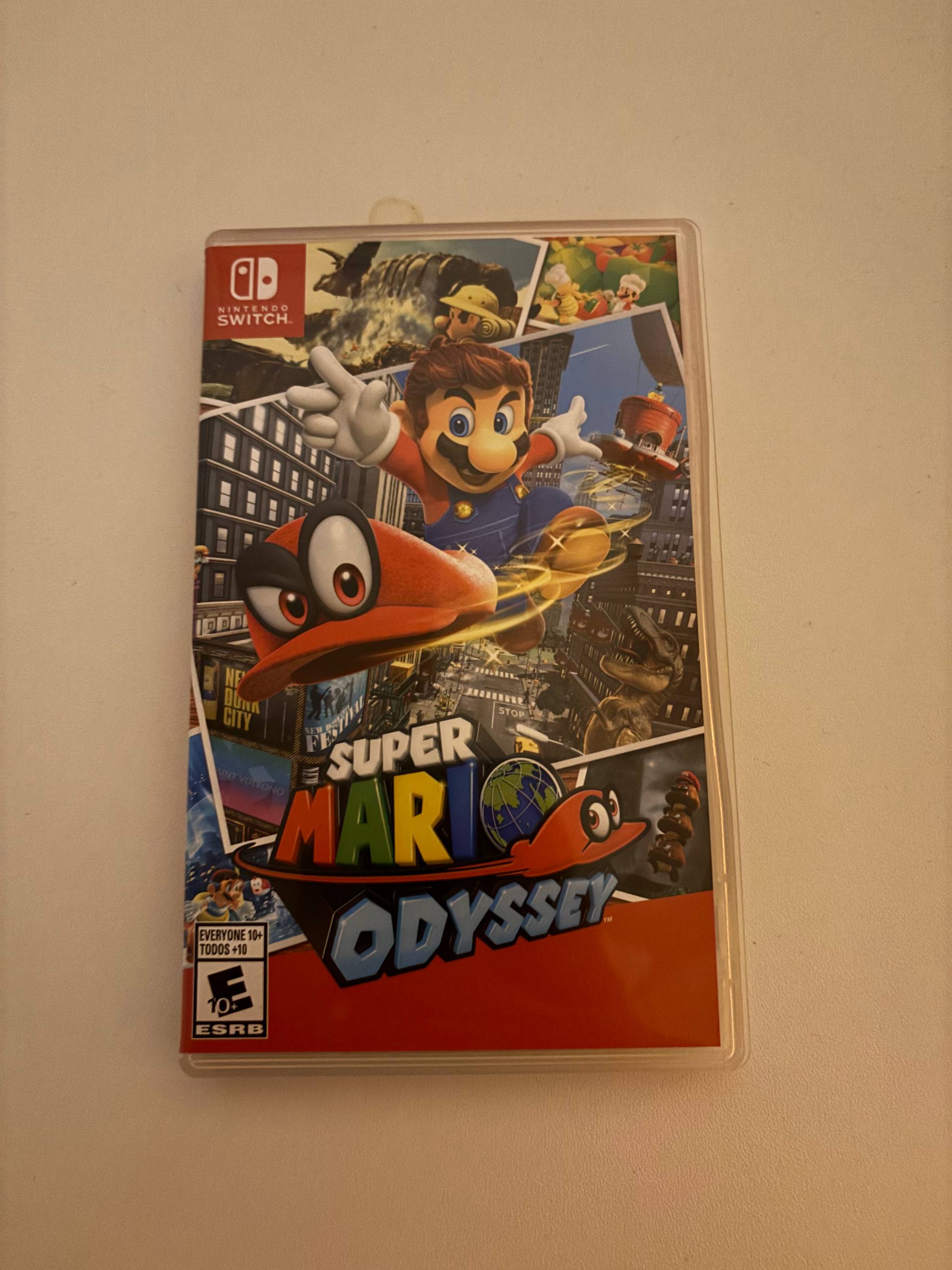 Super Mario Odyssey картридж на Nintendo Switch