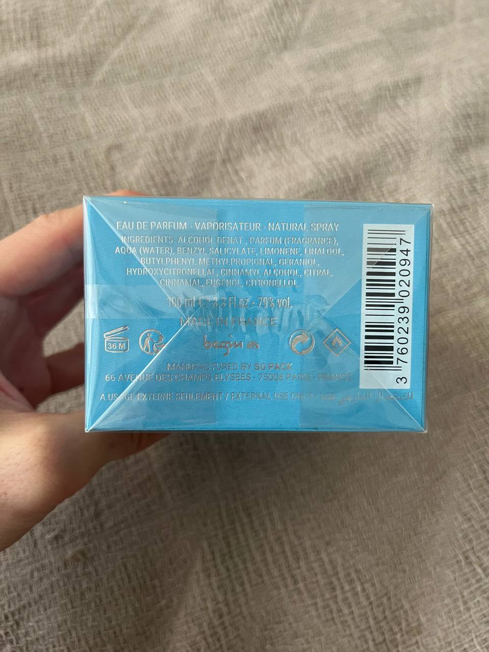 Парфюм Begim KohiNur Diamond мужской 100ml