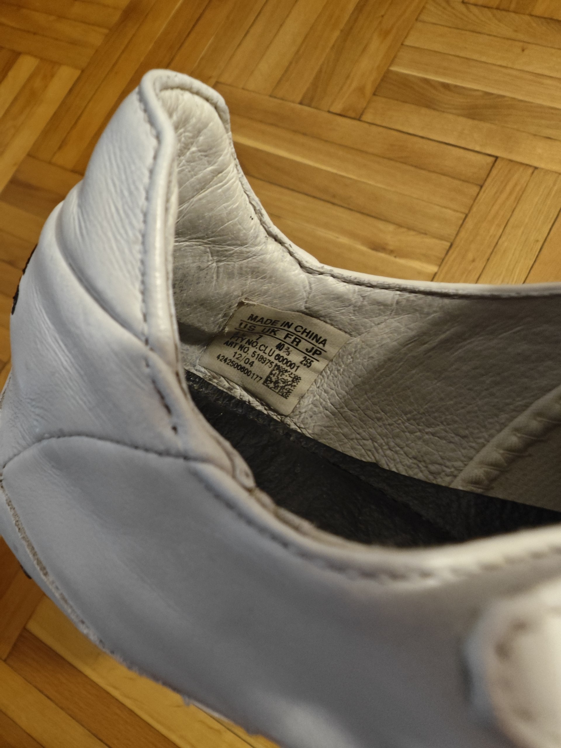 Кроссовки Adidas Y-3 из натуральной кожи