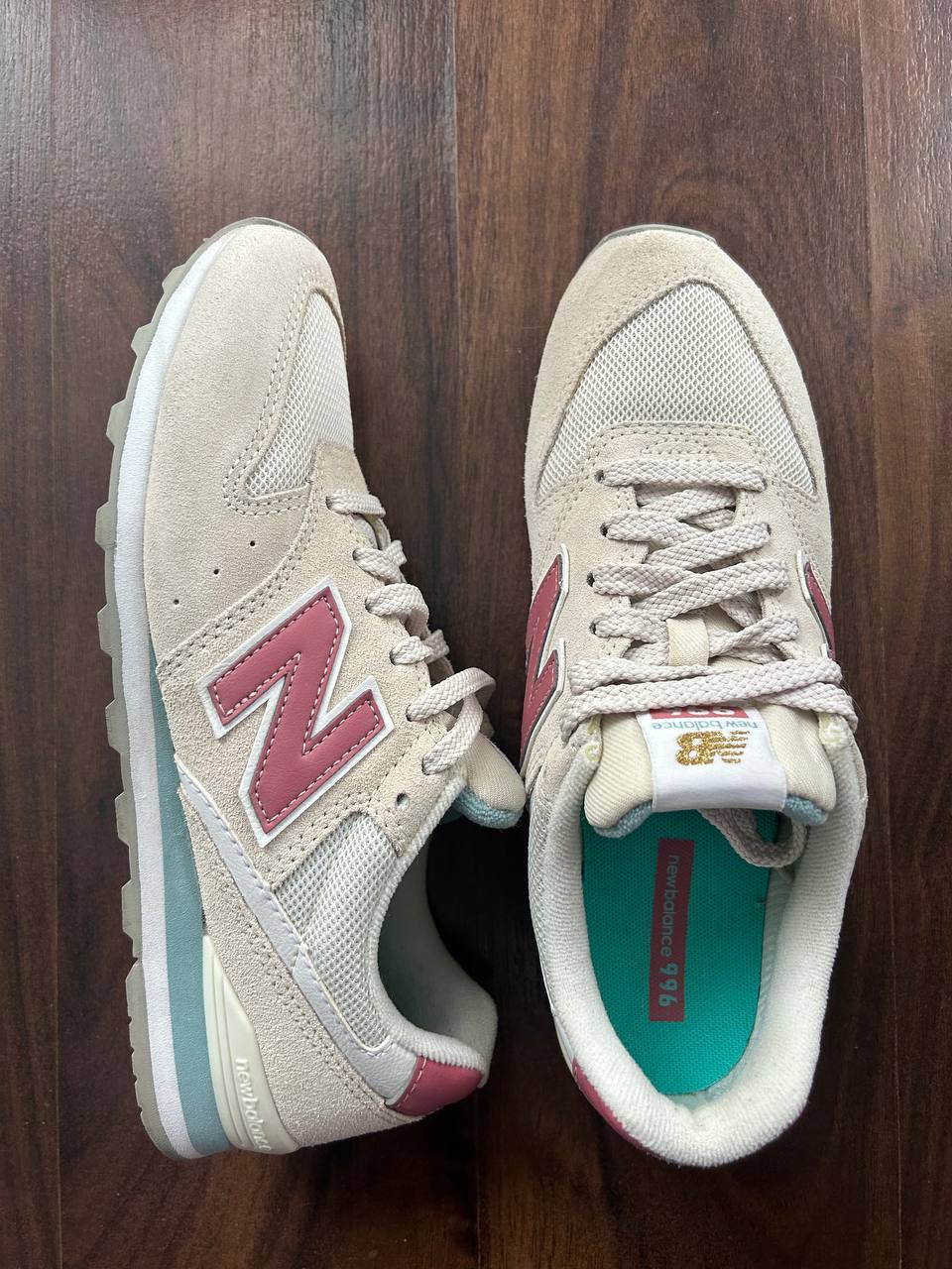 Женские кроссовки New Balance WL996WE, замша, размер 39