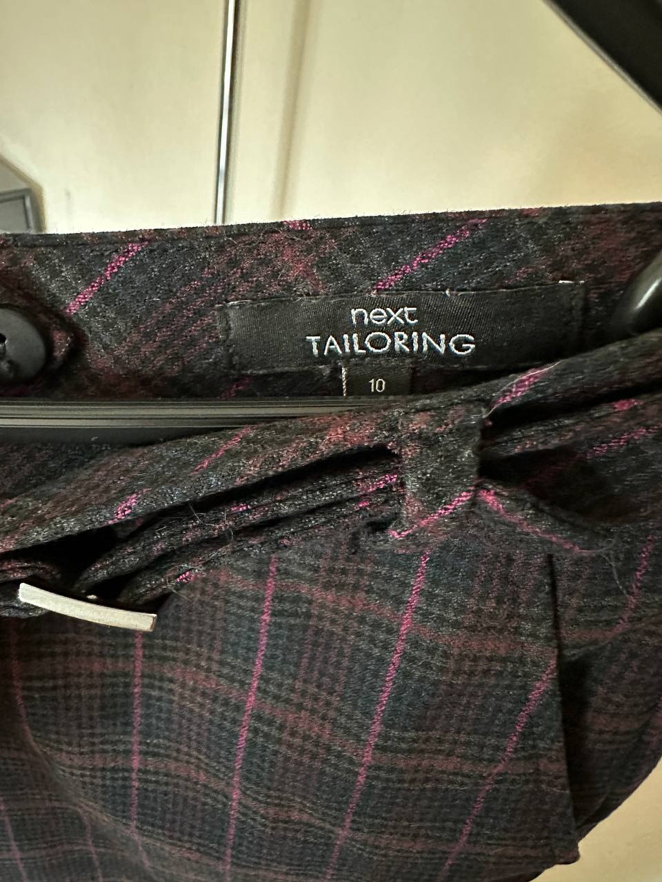 Юбка в клетку Next Tailoring, UK 10 (M)