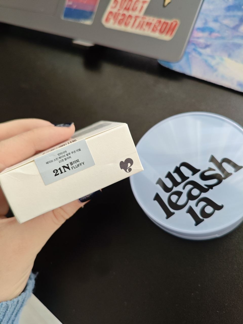 Кушон Unleasha, оттенки 21N и 25N