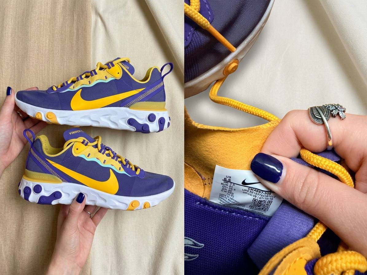 Nike React Element 55 x NFL Minnesota Vikings