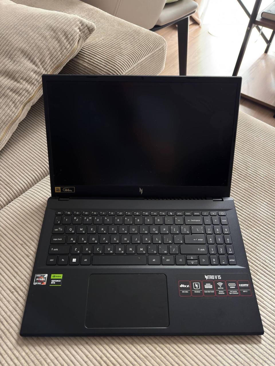 Acer Nitro V 15 ANV15-41 на запчасти (Ryzen 7 7735HS, RTX 3050)