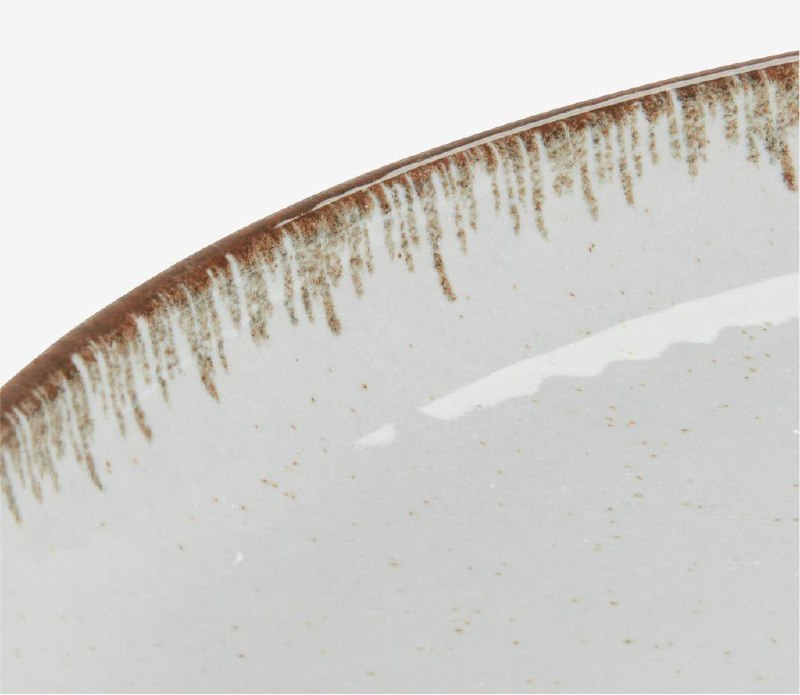 Тарелка FERDUS JYSK Ø27 см, серая, stoneware