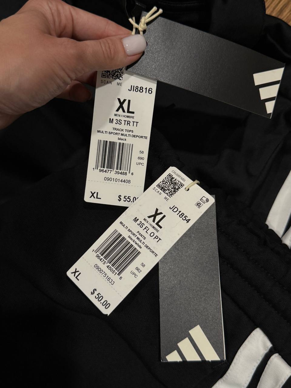 Мужской костюм Adidas, размер XL