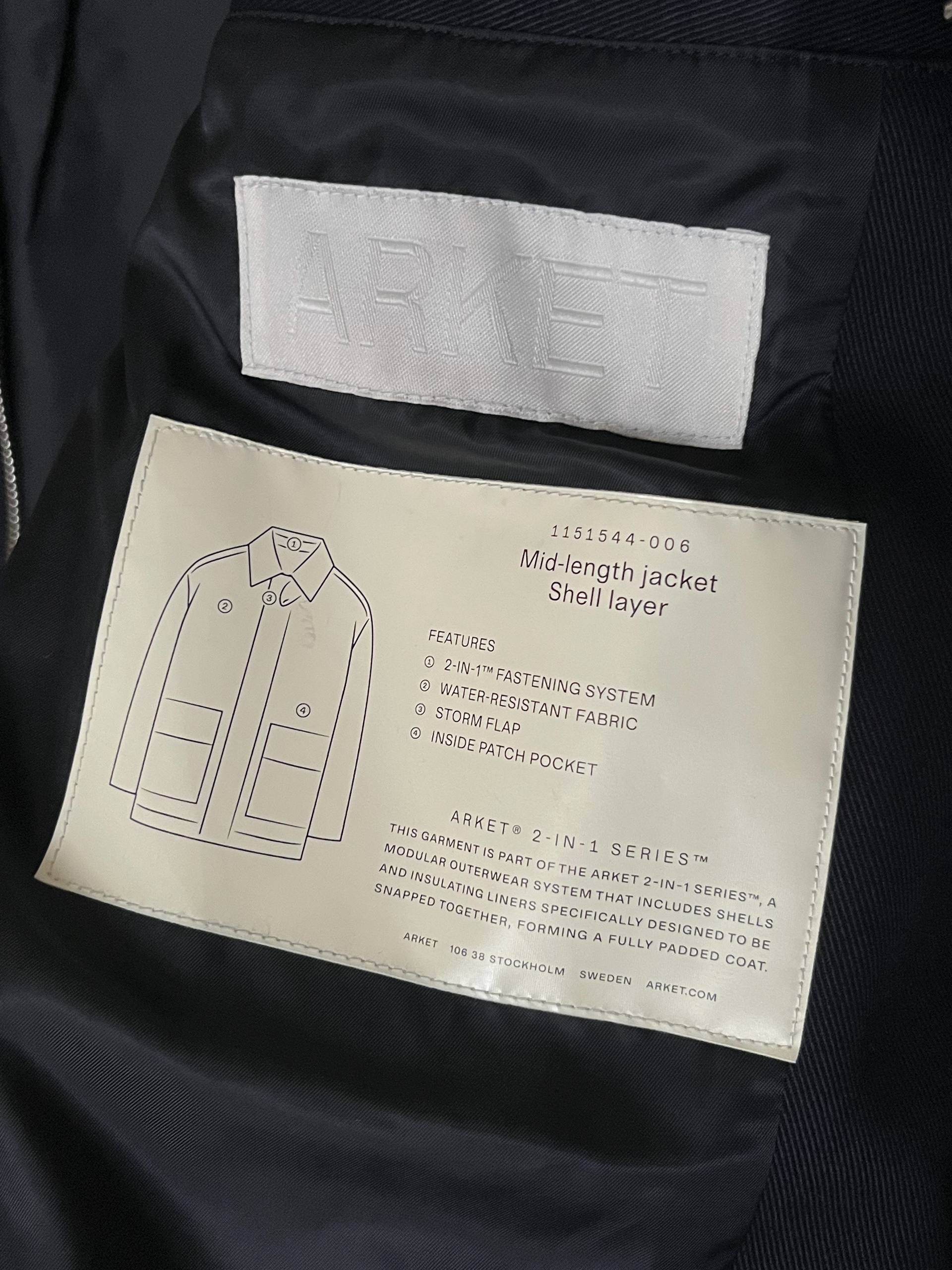 Куртка ARKET, размер M (подойдёт на L)