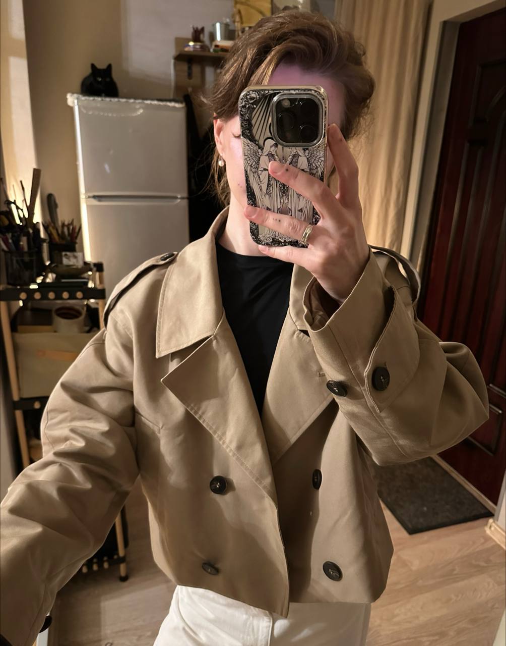 Полупальто Zara, размер M