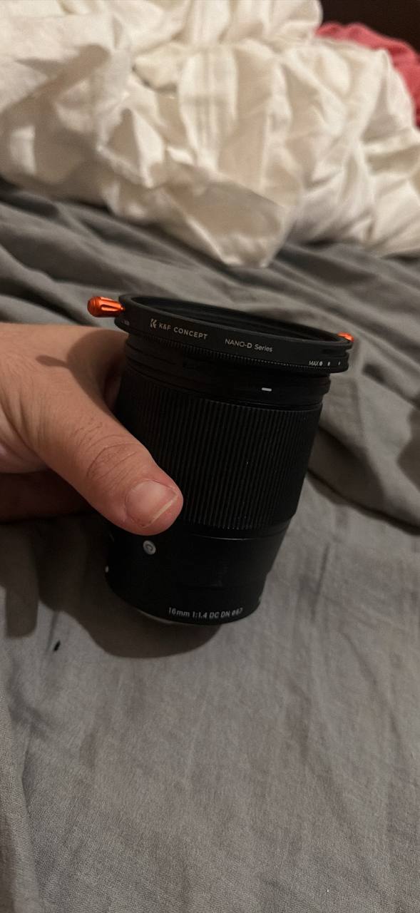 Объектив Sigma 16mm f/1.4 DC DN для Sony E