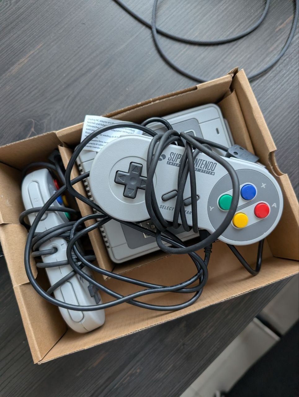 Nintendo SNES Mini (прошита Hakchi2)