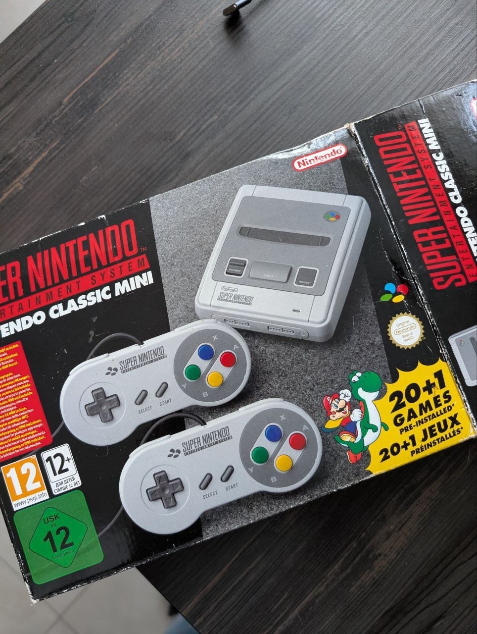 Nintendo SNES Mini (прошита Hakchi2)