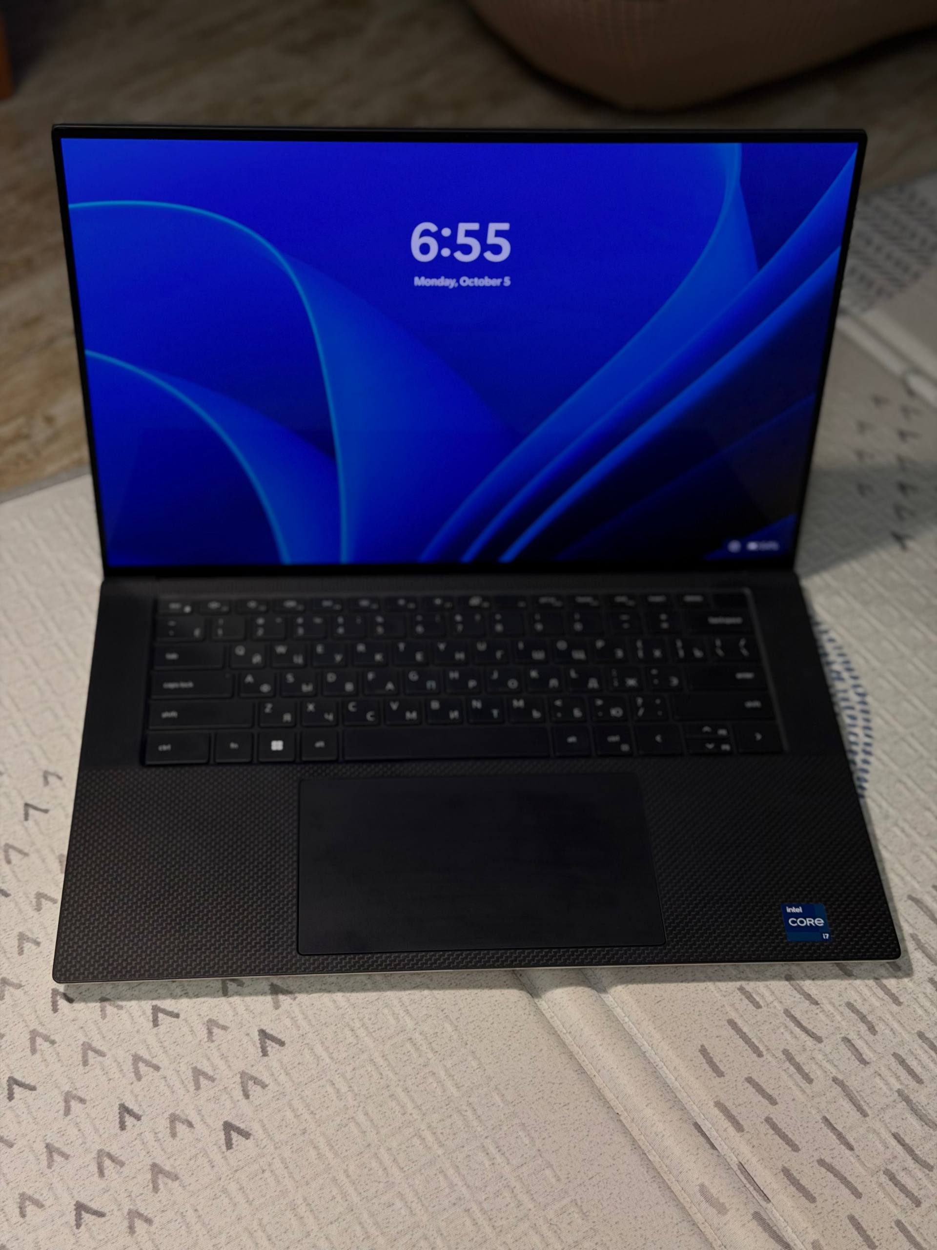 Ноутбук Dell XPS 15 9520, OLED 3.5K Touch, i7-12700H, 32GB, RTX 3050 Ti, 1TB