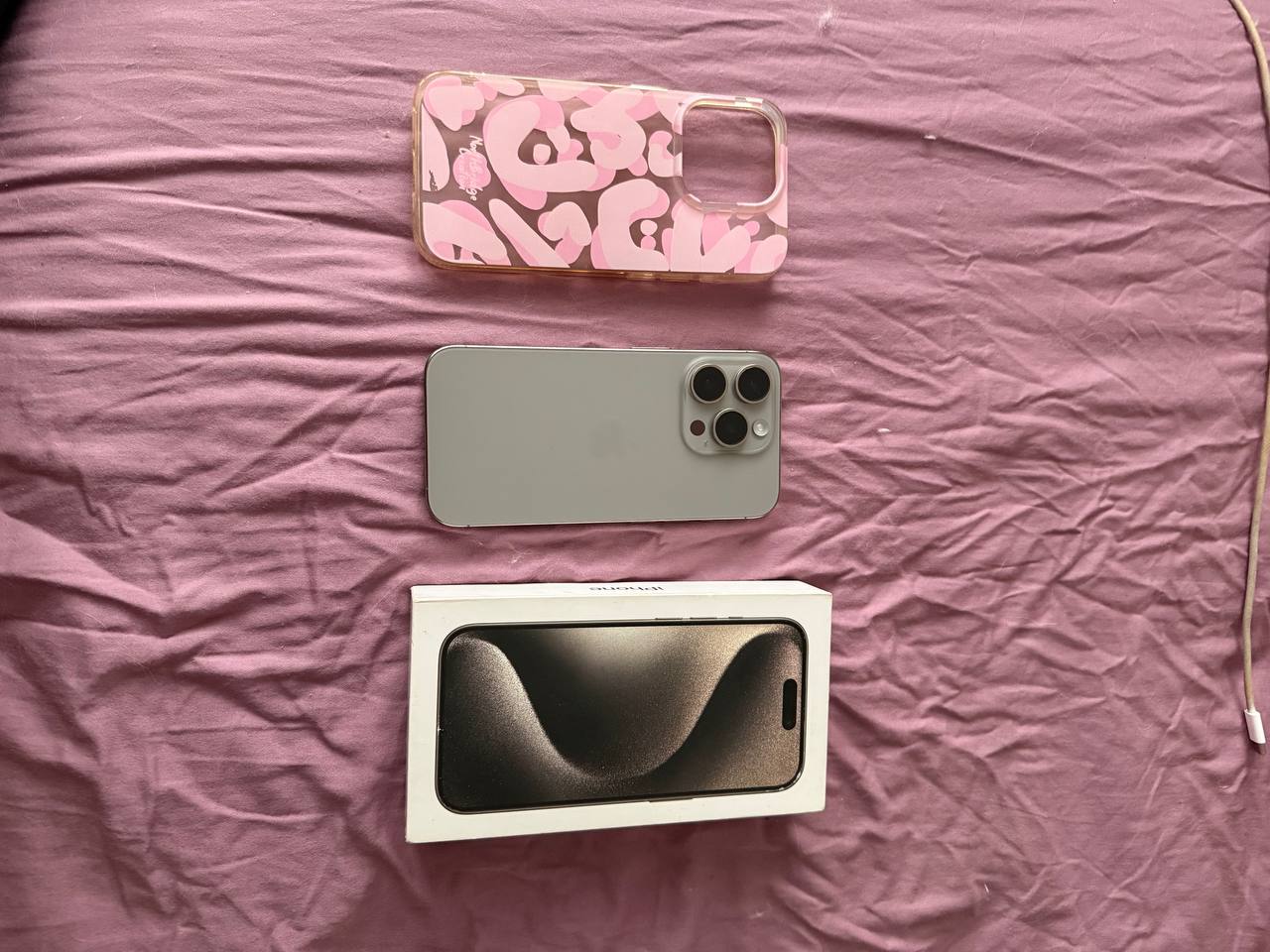 iPhone 15 Pro 128 GB Natural Titanium