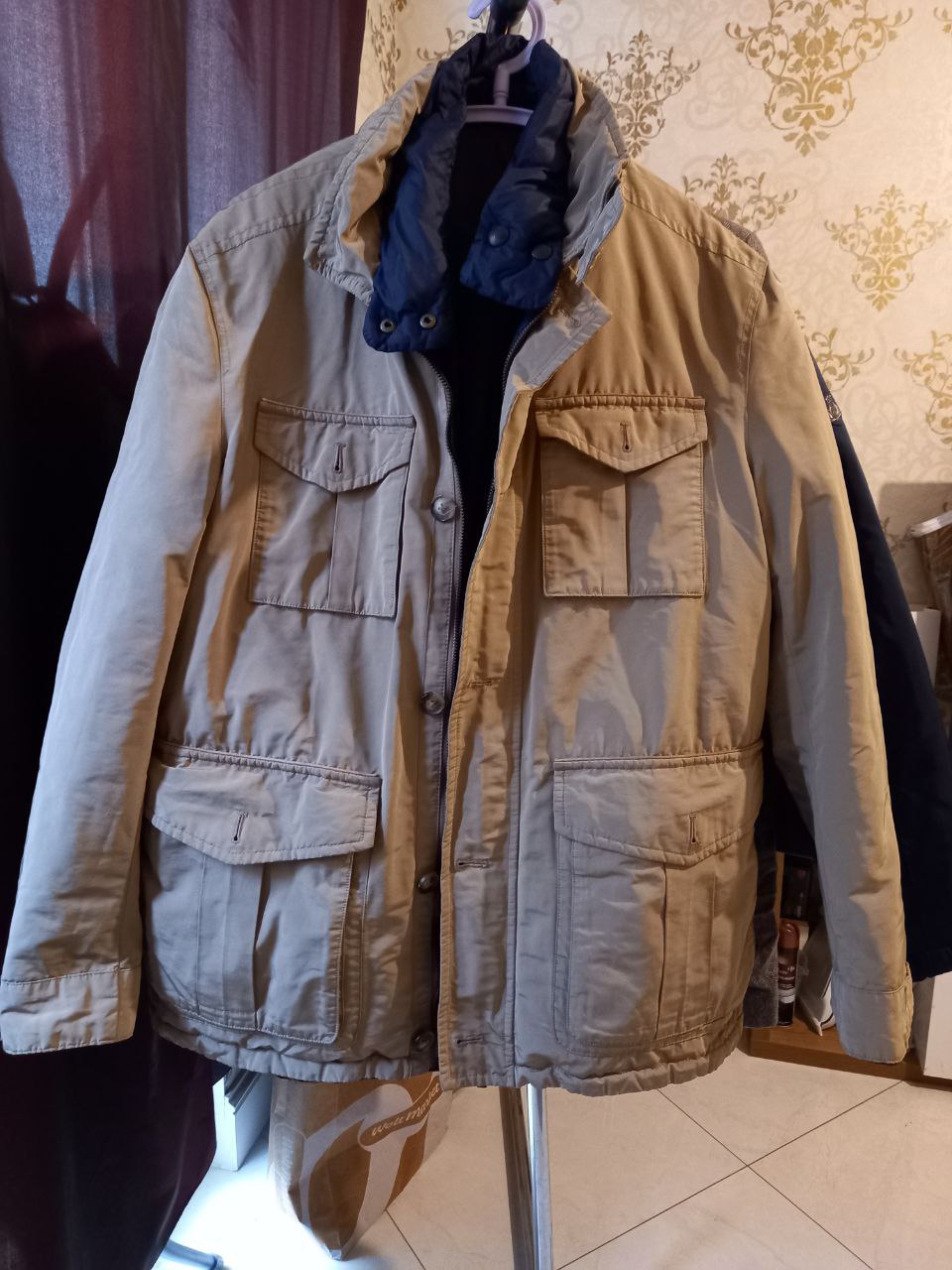 Куртка Massimo Dutti двусторонняя, размер L