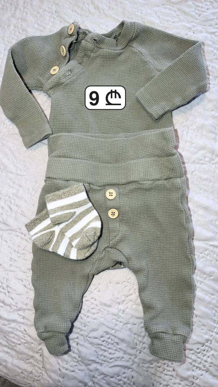 Боди детские, 4 шт., 0-3 мес.