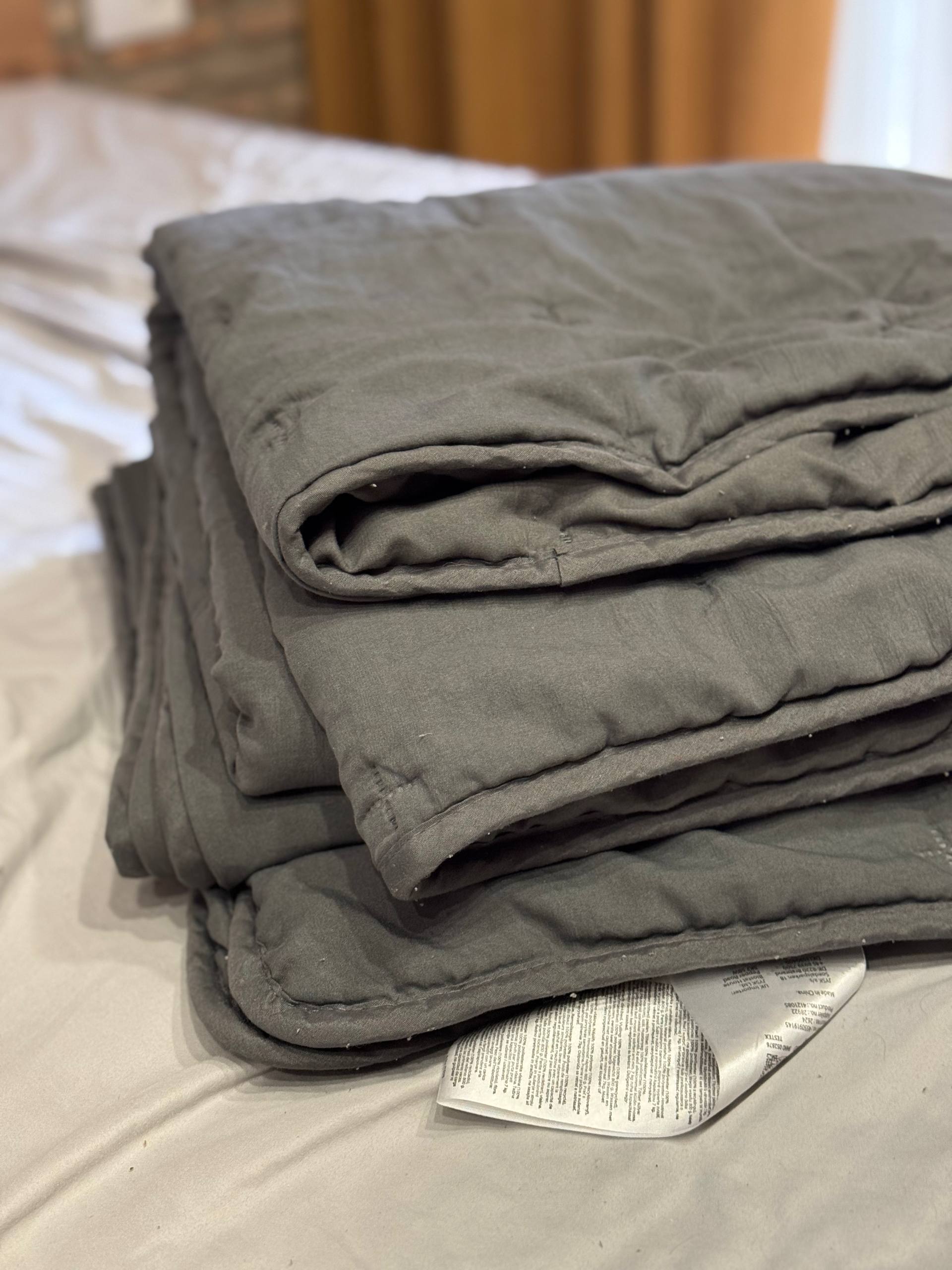 Одеяло Jysk Fibre Duvet Sauda серое 200x220