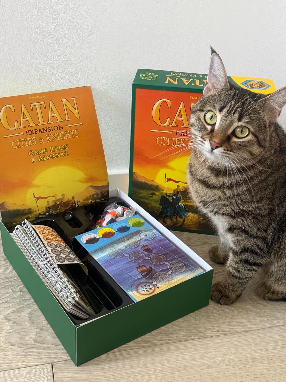 Catan: Cities & Knights — дополнение (английская версия)