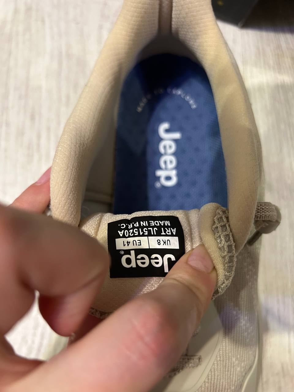 Кроссовки Jeep LIME Sneakers, размер 41, новые